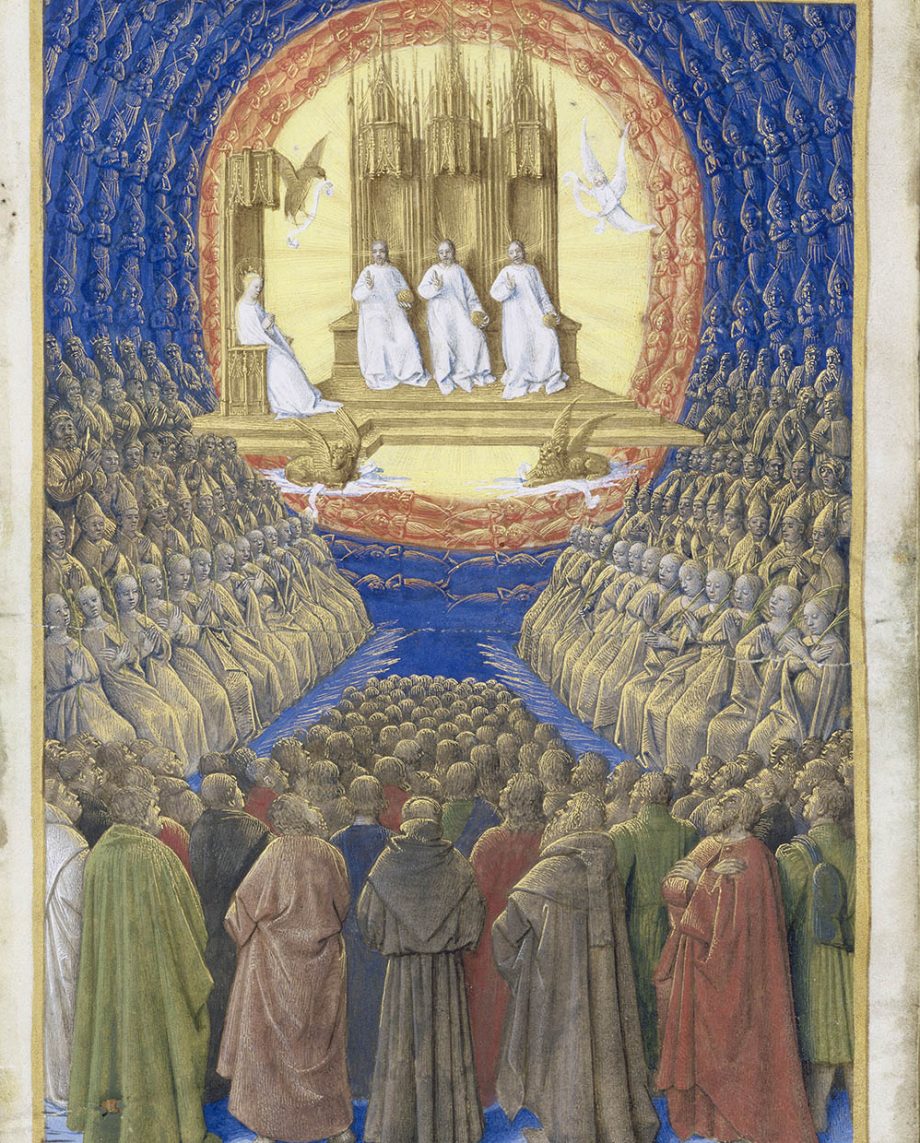 Estuche de láminas del Libro de horas de Étienne Chevalier