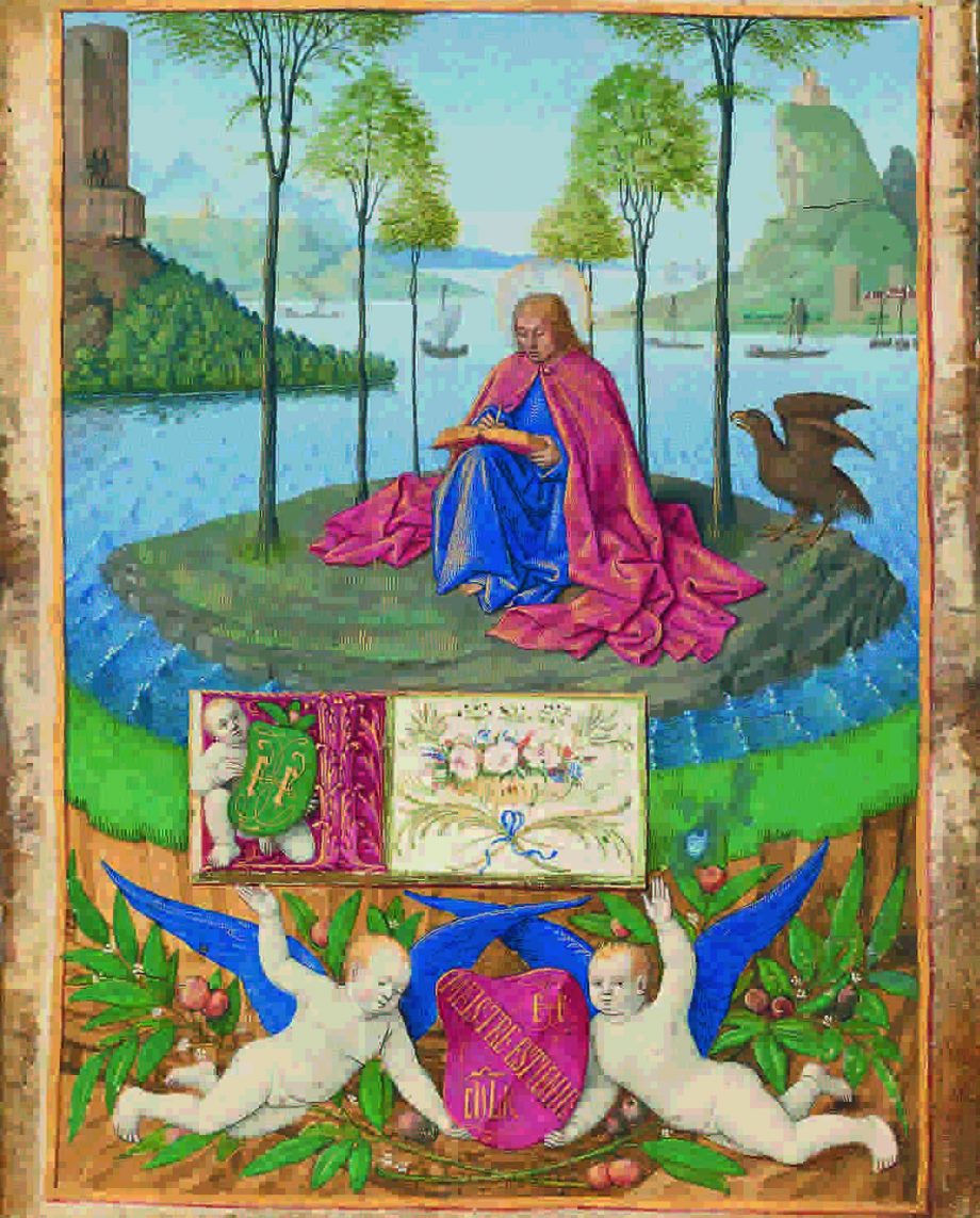 Estuche de láminas del Libro de horas de Étienne Chevalier