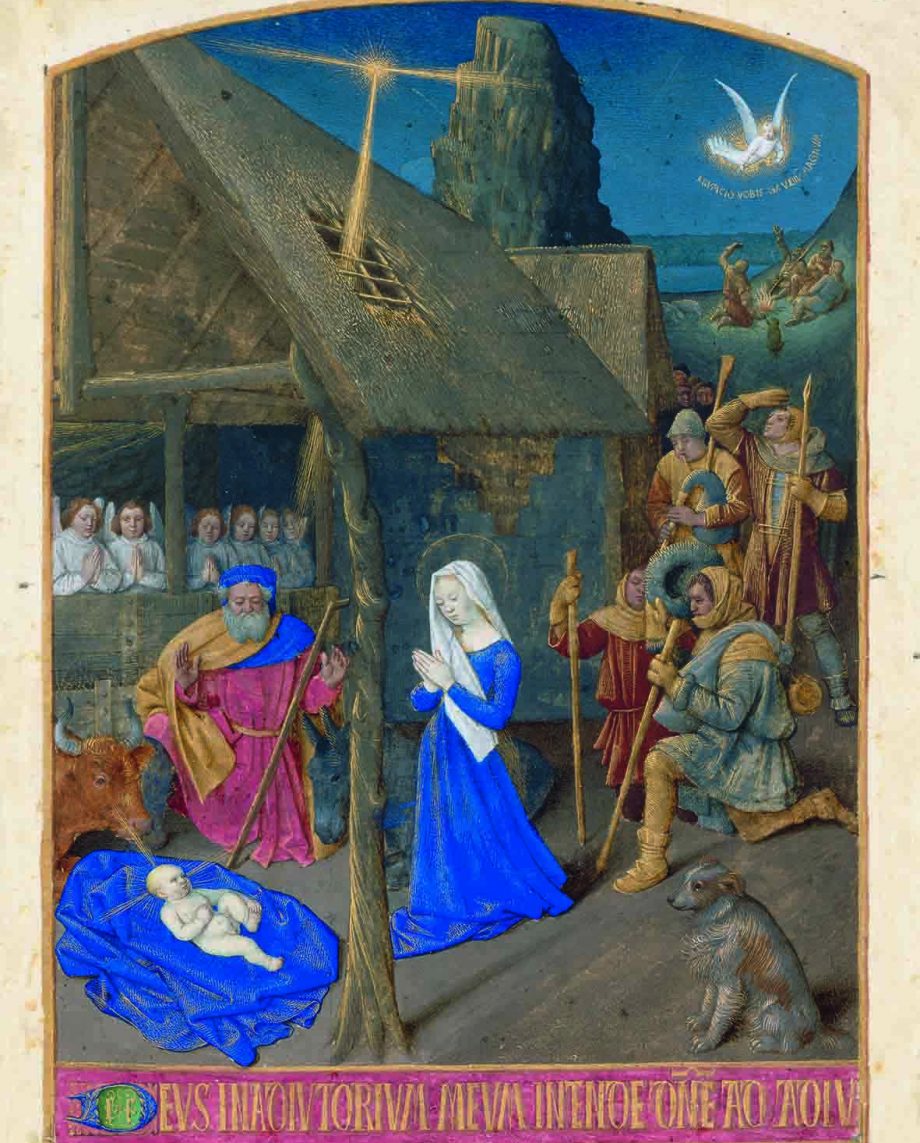 Estuche de láminas del Libro de horas de Étienne Chevalier