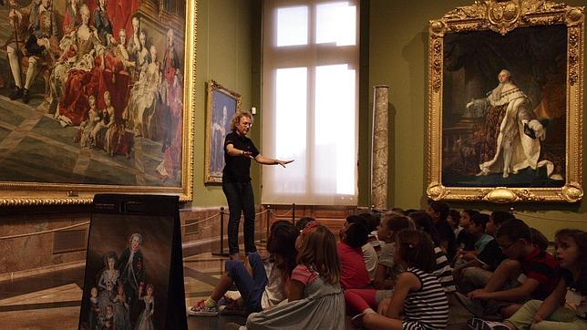 actividades de arte con niños en el Prado