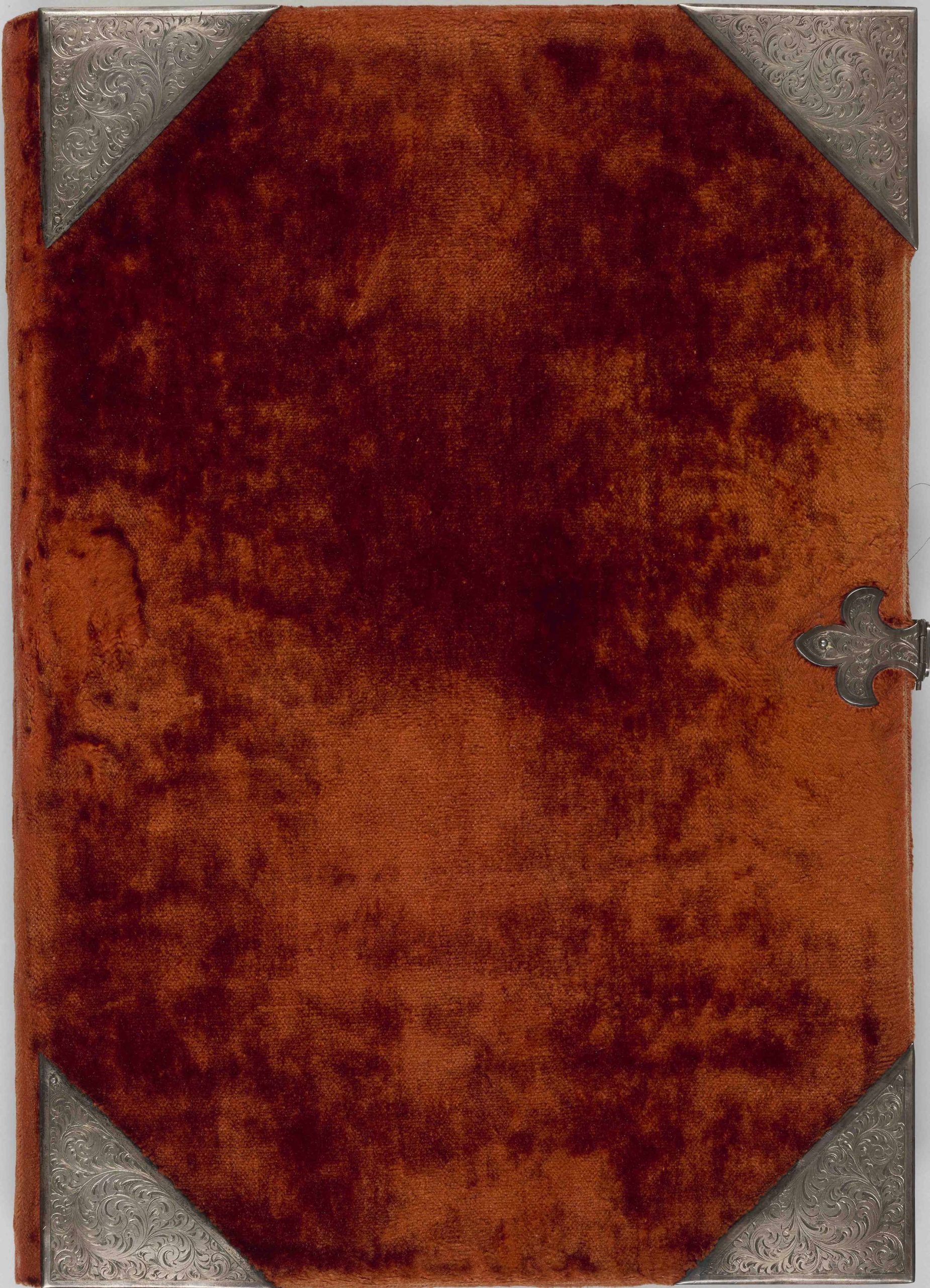 Cobertura original del manuscrito del Apocalipsis de Berry